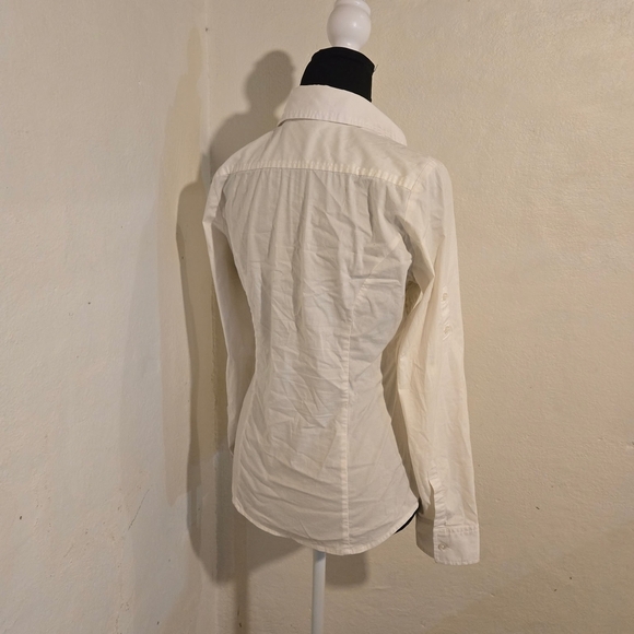 Express Essential Long Sleeve Blouse Size XS - Picture 2 of 4